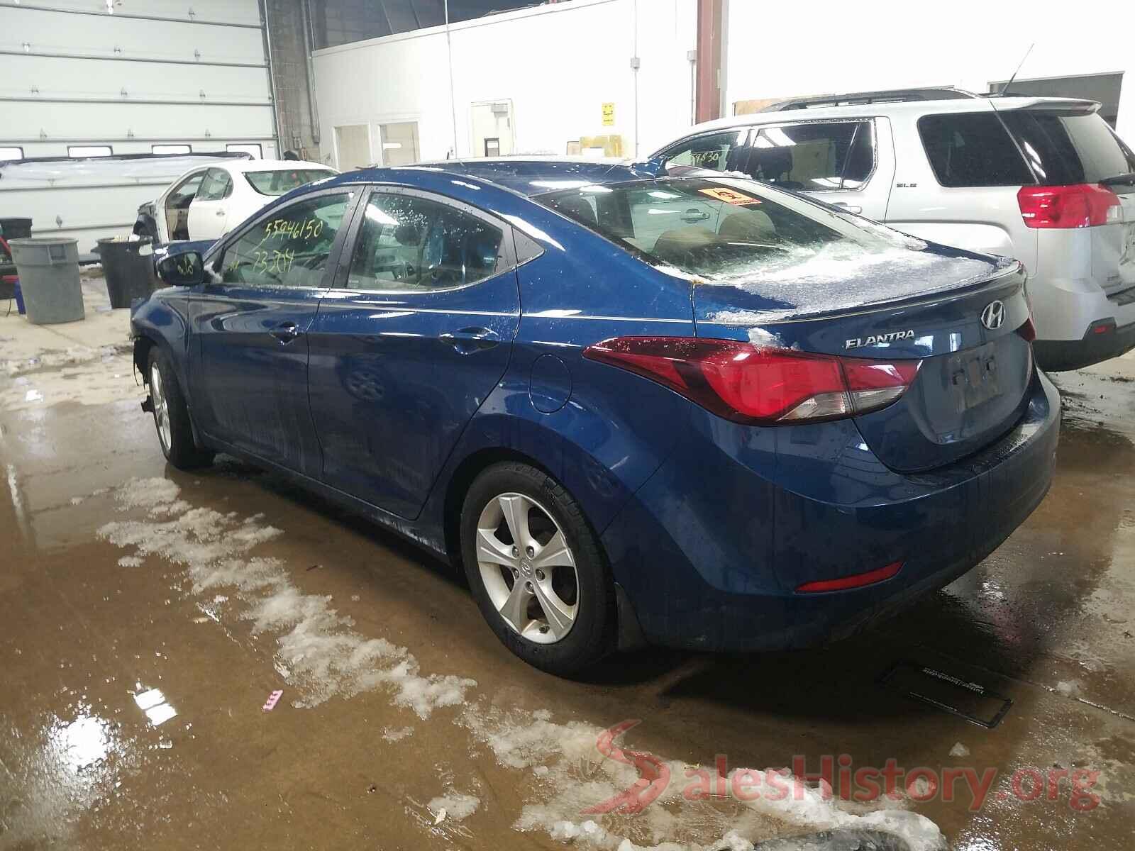 KMHDH4AEXGU528087 2016 HYUNDAI ELANTRA