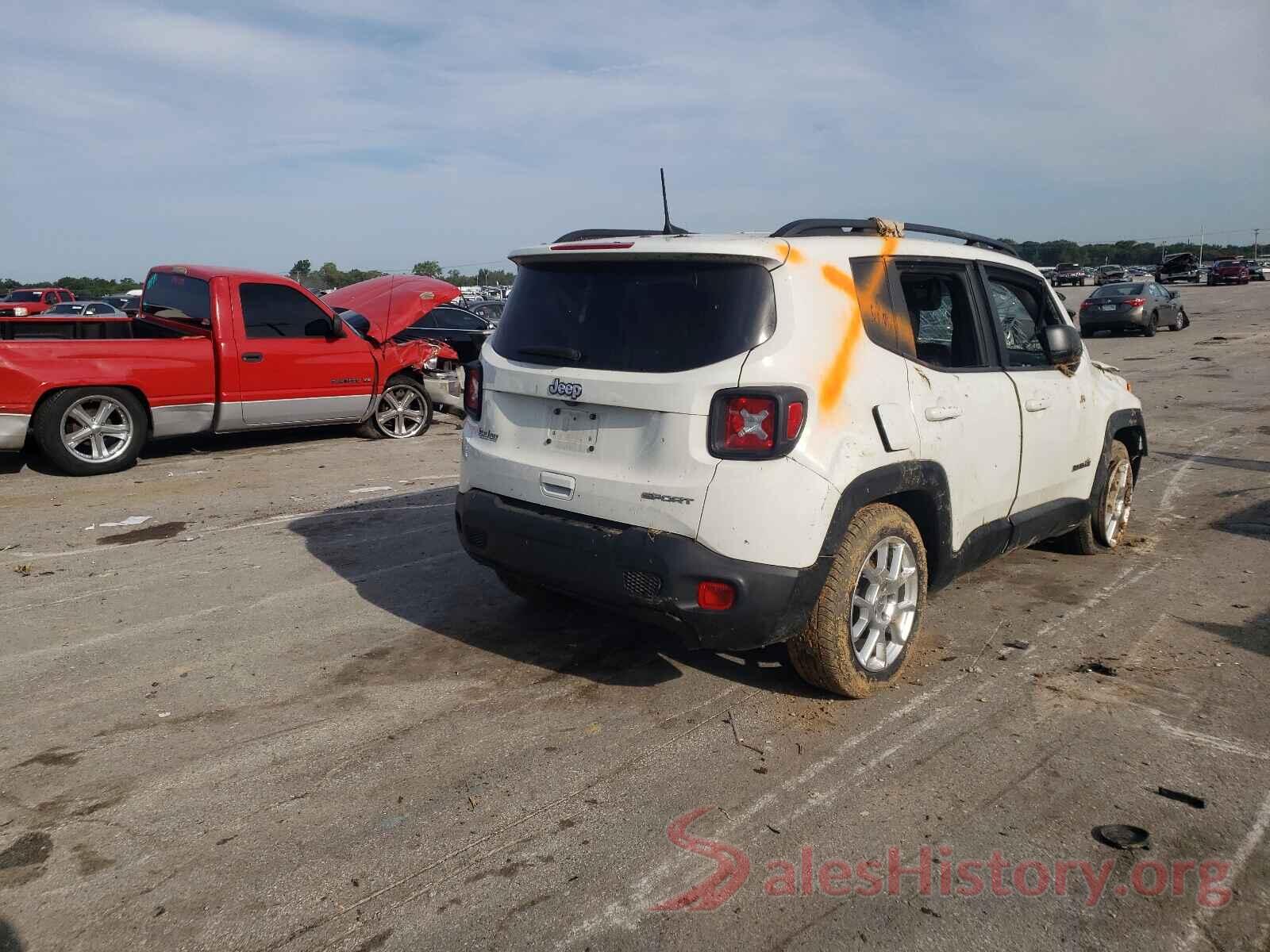 ZACNJAAB6KPK20150 2019 JEEP RENEGADE