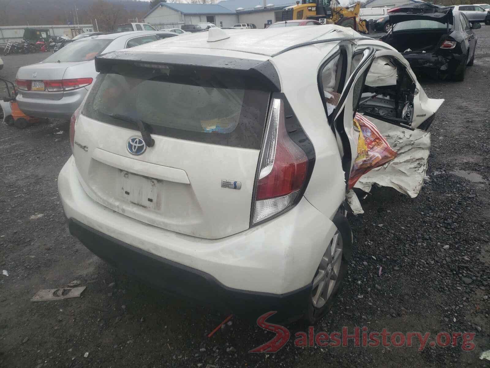 JTDKDTB37H1598745 2017 TOYOTA PRIUS