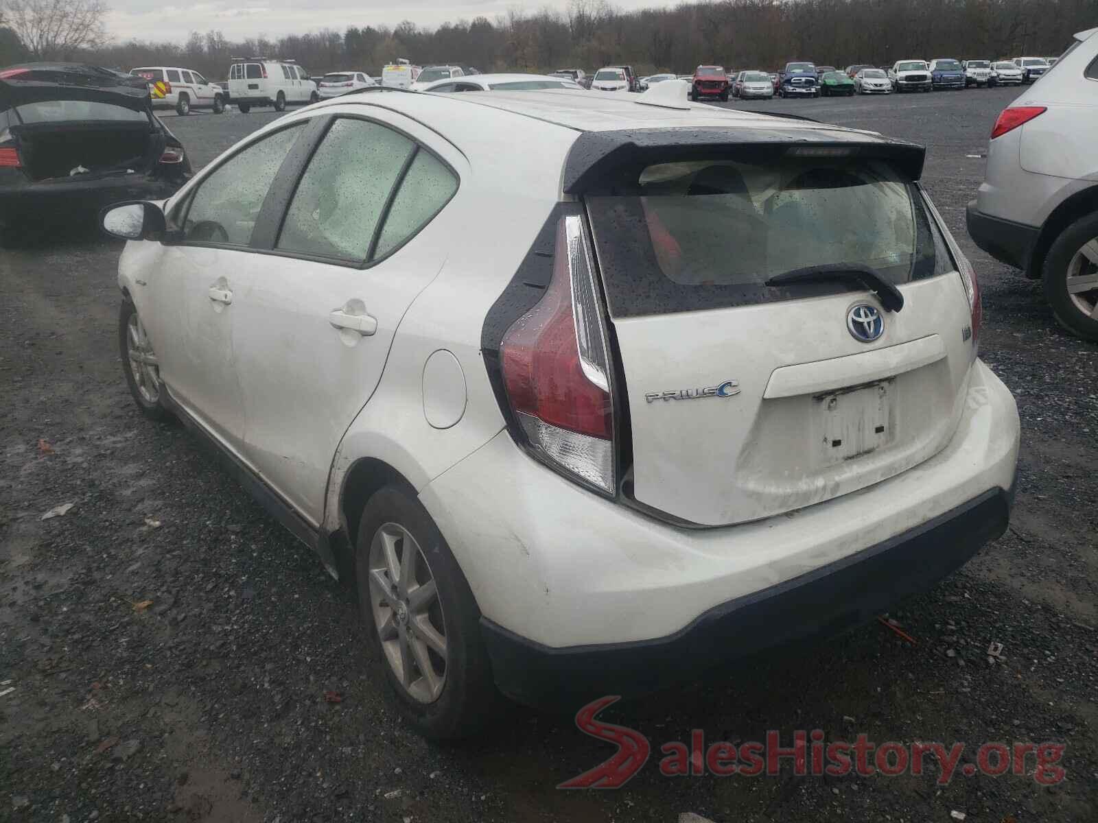 JTDKDTB37H1598745 2017 TOYOTA PRIUS