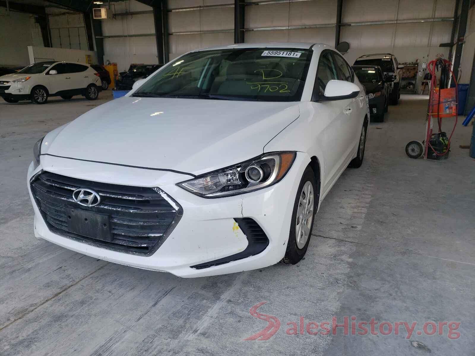 5NPD74LF1HH109702 2017 HYUNDAI ELANTRA