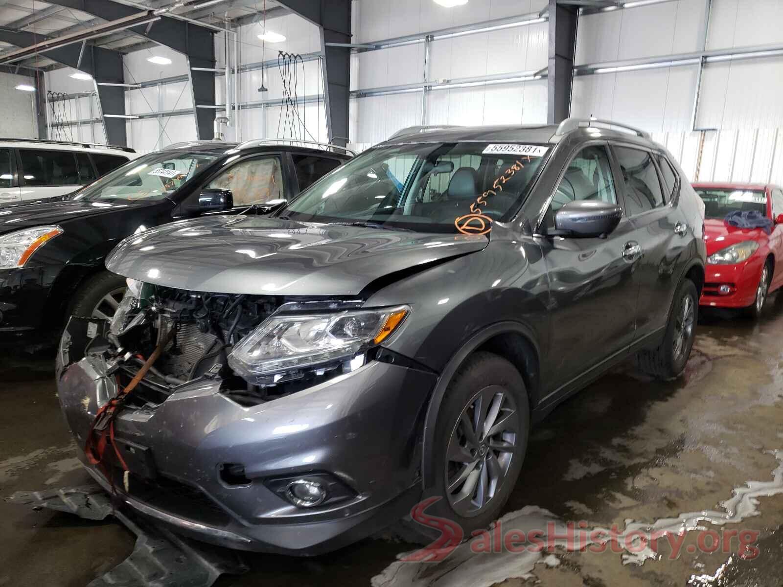 5N1AT2MV1GC735314 2016 NISSAN ROGUE