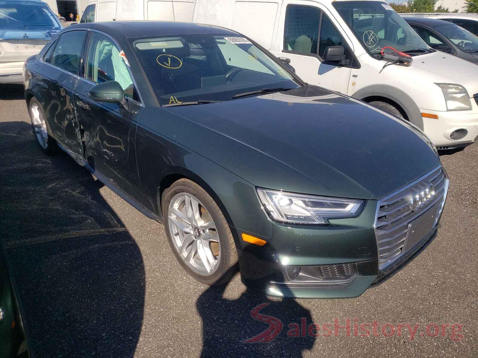 WAUCNAF43JA136419 2018 AUDI A4