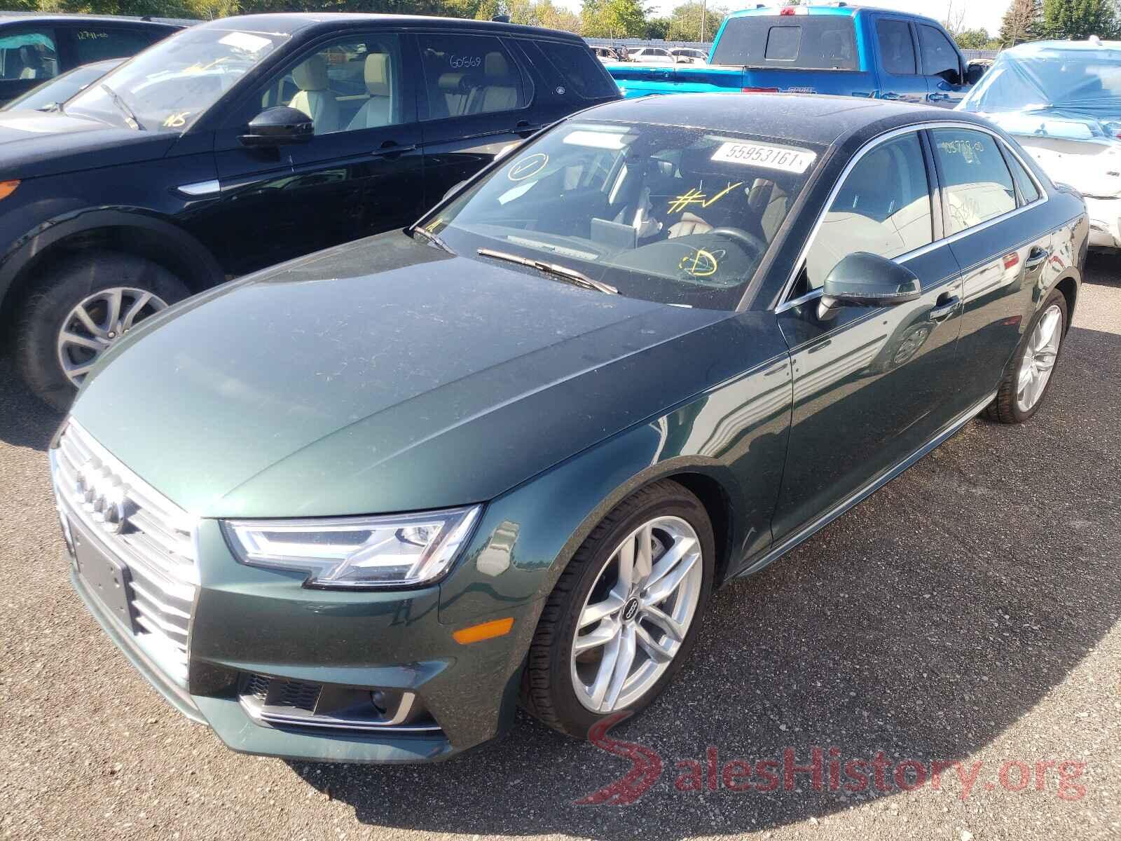 WAUCNAF43JA136419 2018 AUDI A4