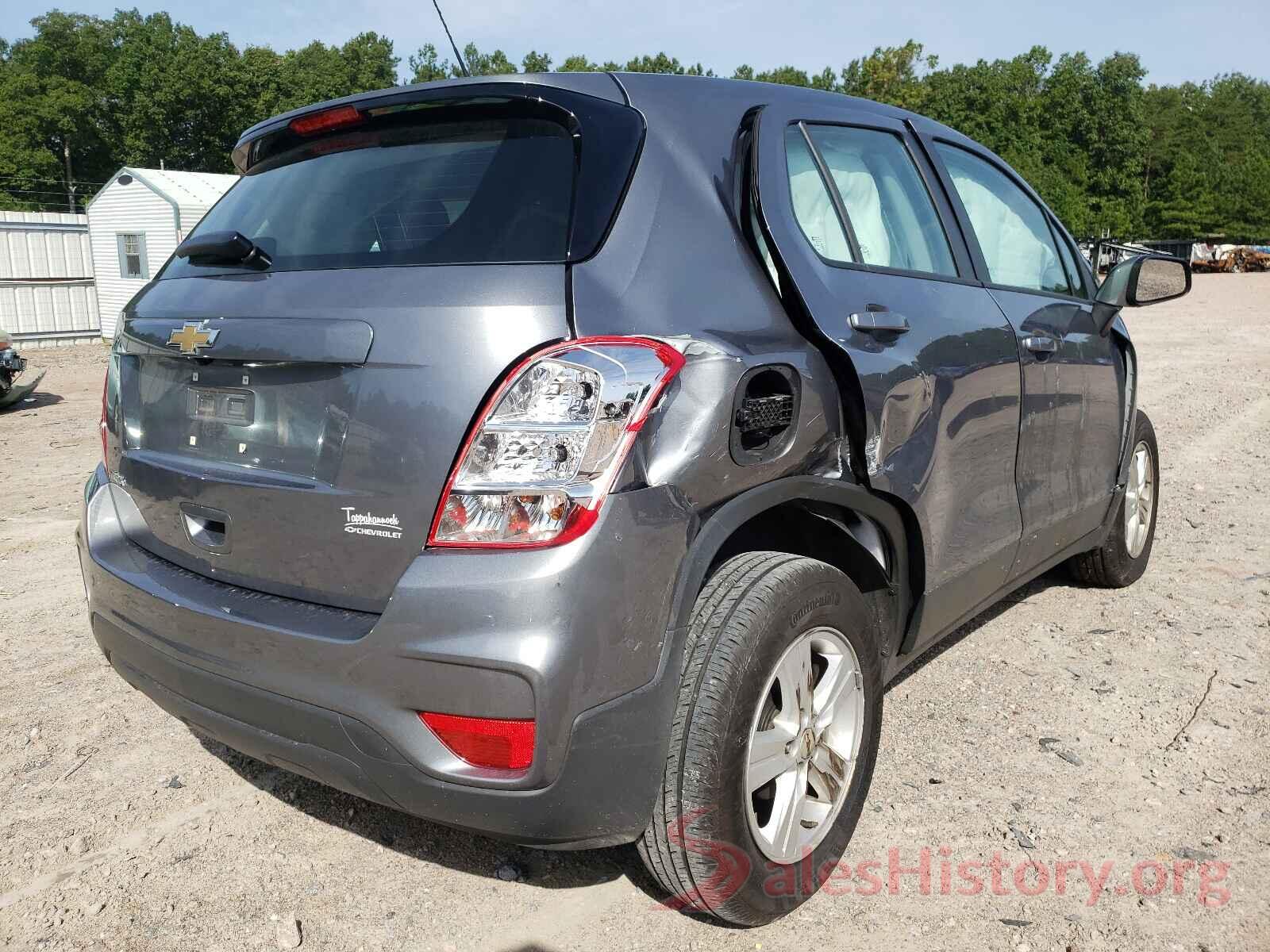 3GNCJKSBXLL300261 2020 CHEVROLET TRAX