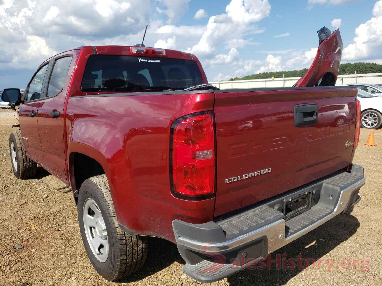 1GCGSBEA0M1180604 2021 CHEVROLET COLORADO