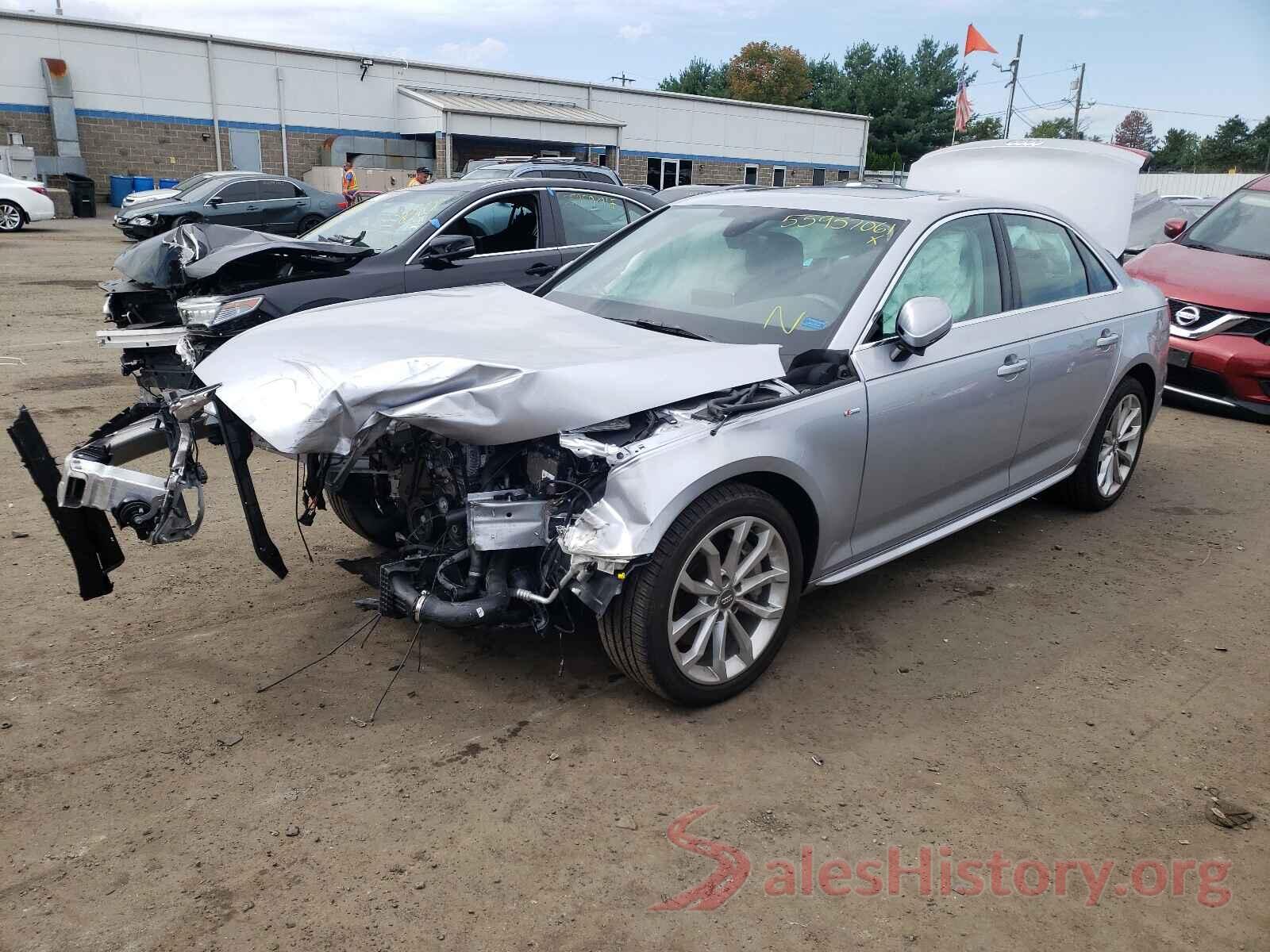 WAUENAF41KN016430 2019 AUDI A4