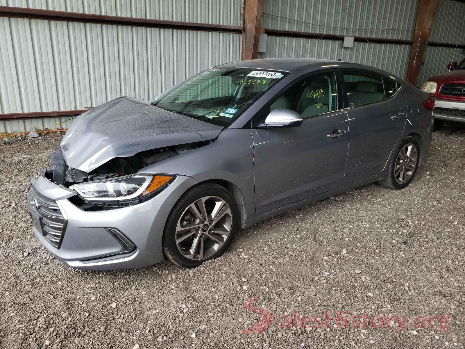 5NPD84LF9HH003558 2017 HYUNDAI ELANTRA