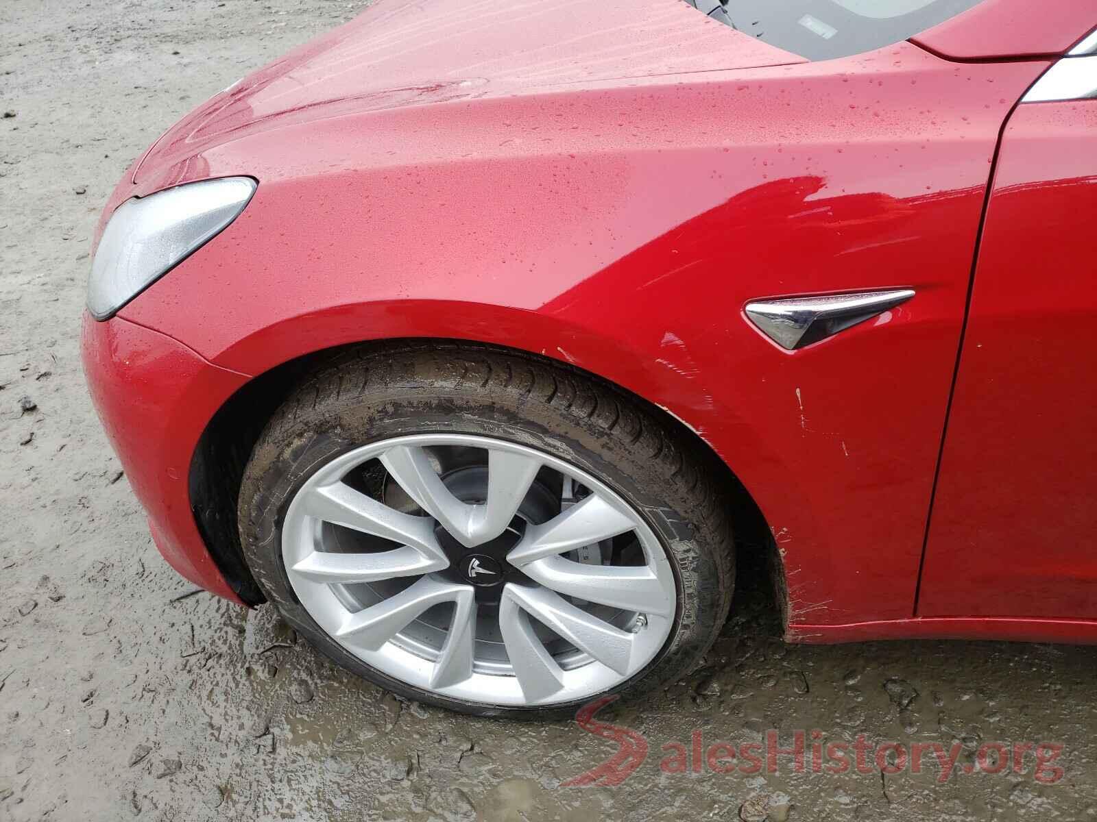 5YJ3E1EA5JF163753 2018 TESLA MODEL 3