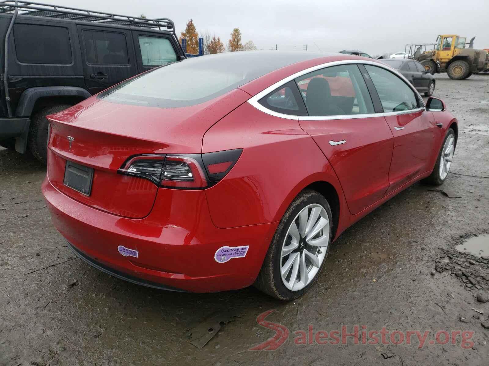 5YJ3E1EA5JF163753 2018 TESLA MODEL 3