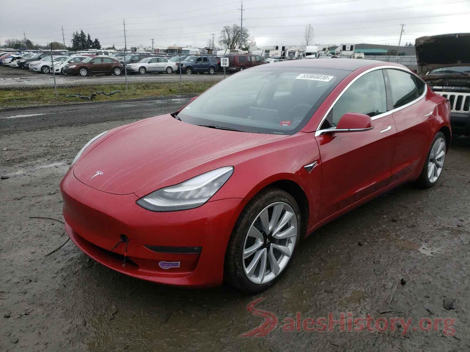 5YJ3E1EA5JF163753 2018 TESLA MODEL 3