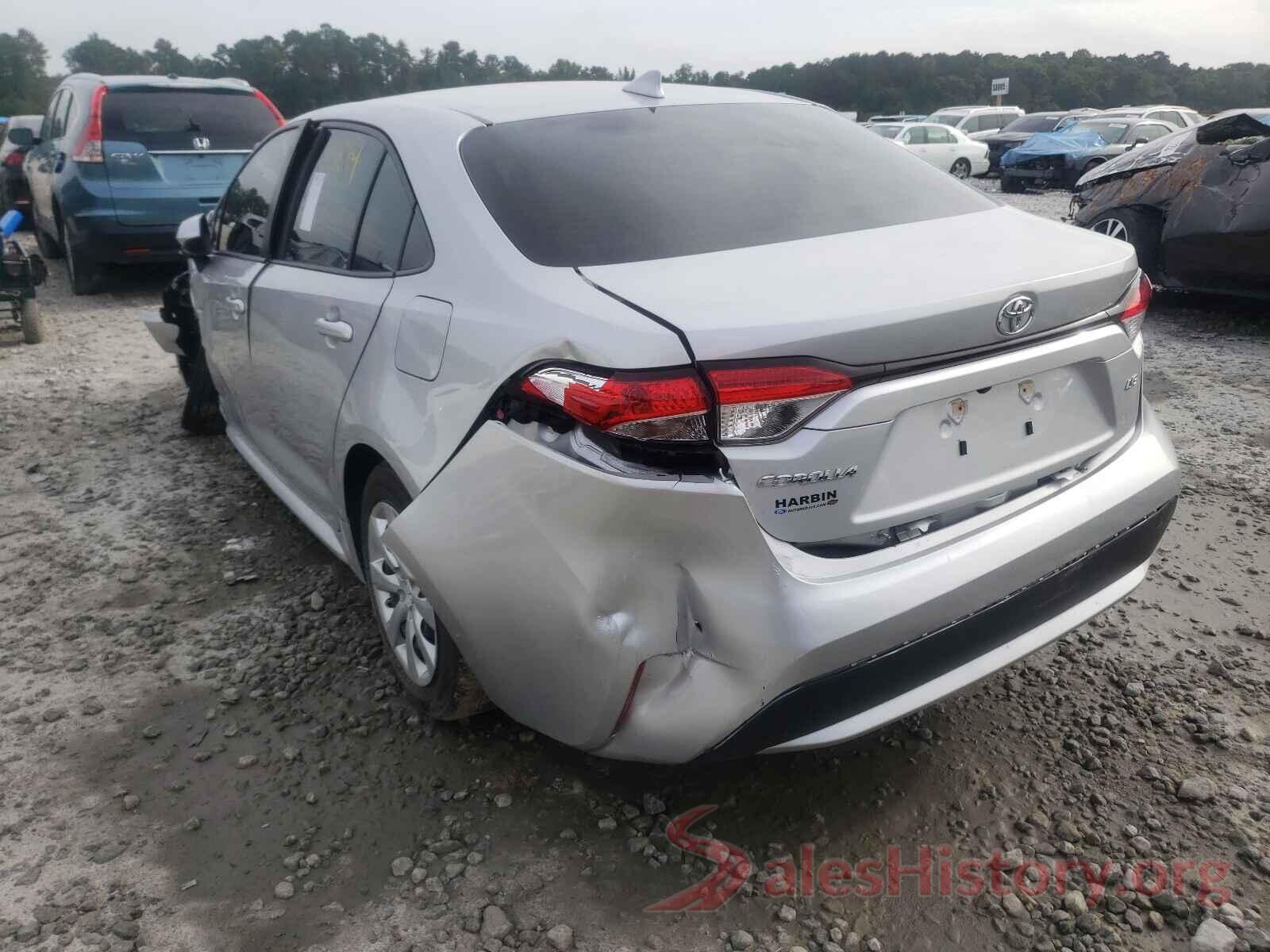 JTDEPRAE0LJ021400 2020 TOYOTA COROLLA