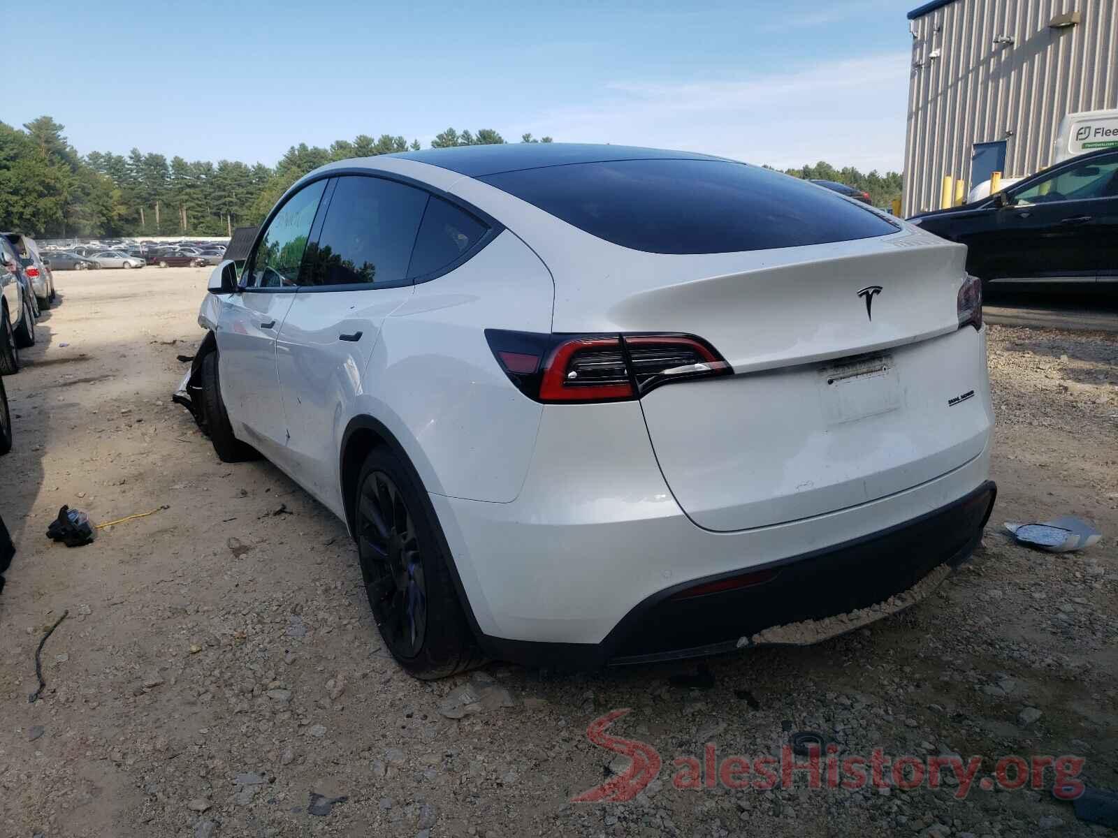 5YJYGDEEXMF060630 2021 TESLA MODEL Y