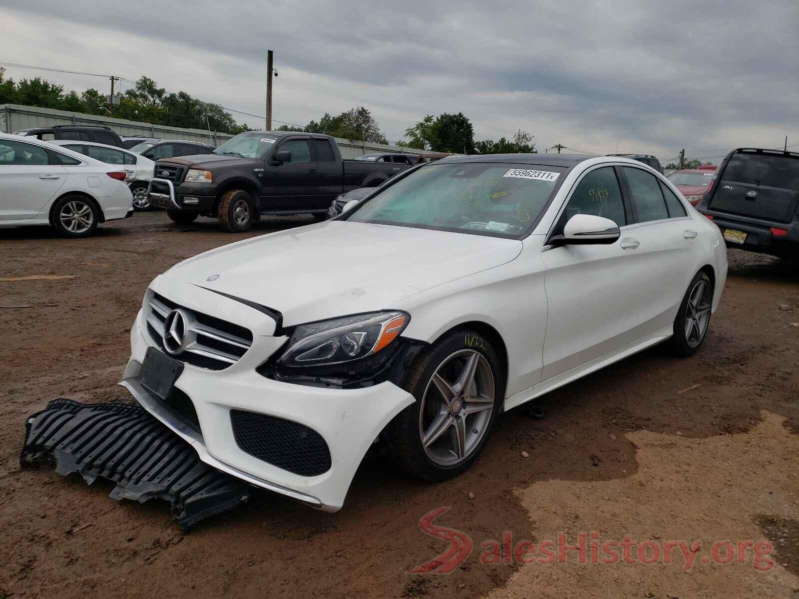 55SWF4KB7HU202327 2017 MERCEDES-BENZ C-CLASS