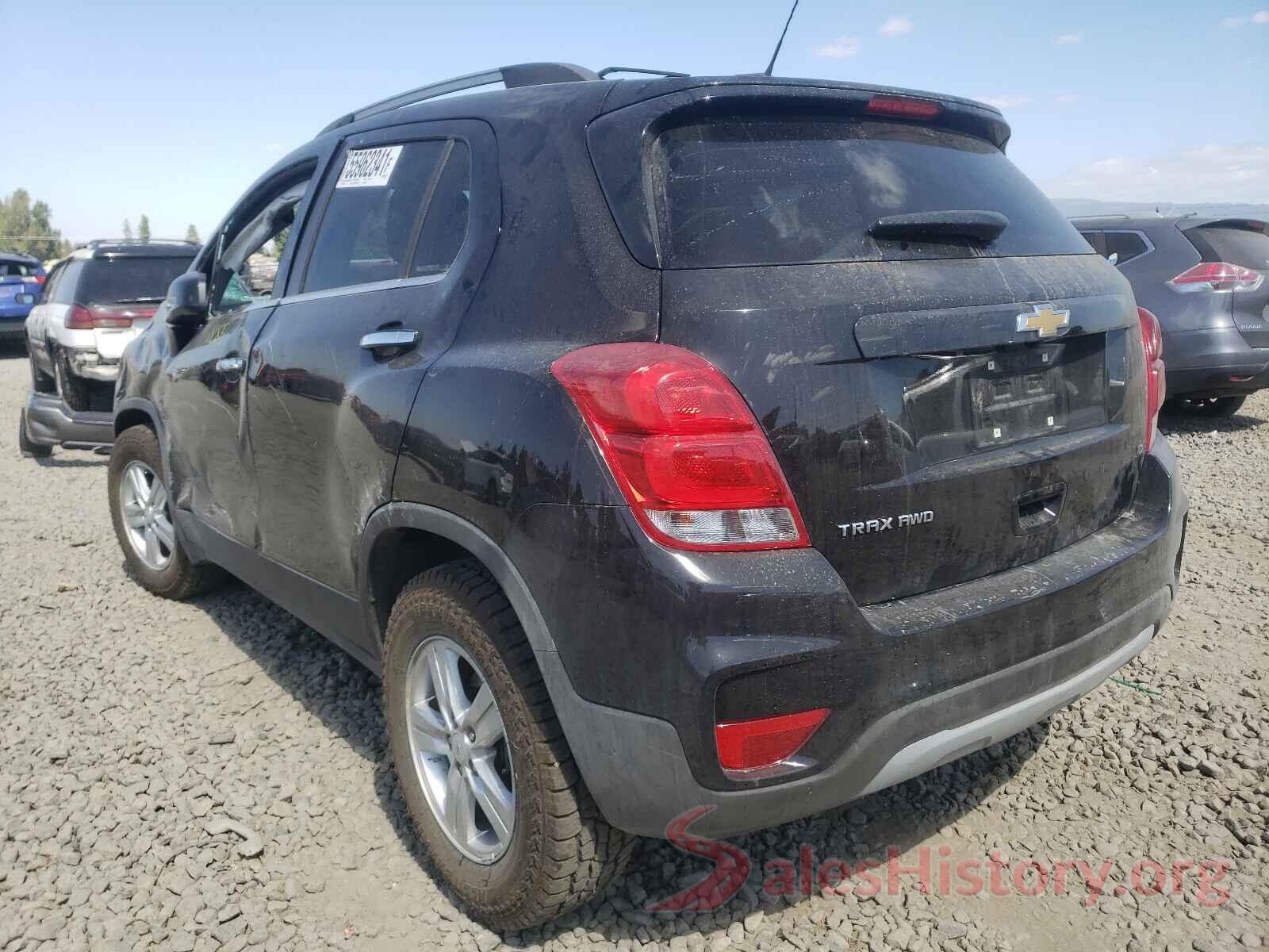 KL7CJPSB2LB025201 2020 CHEVROLET TRAX