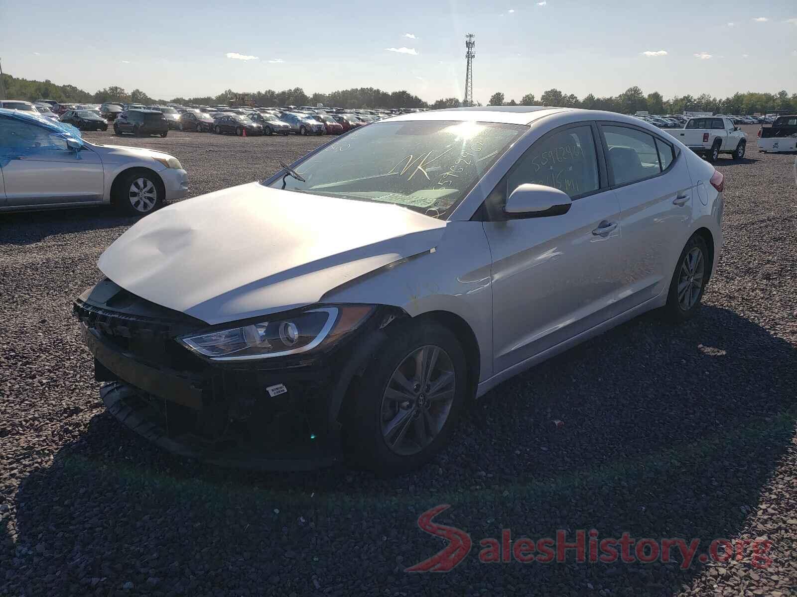 5NPD84LFXJH270178 2018 HYUNDAI ELANTRA