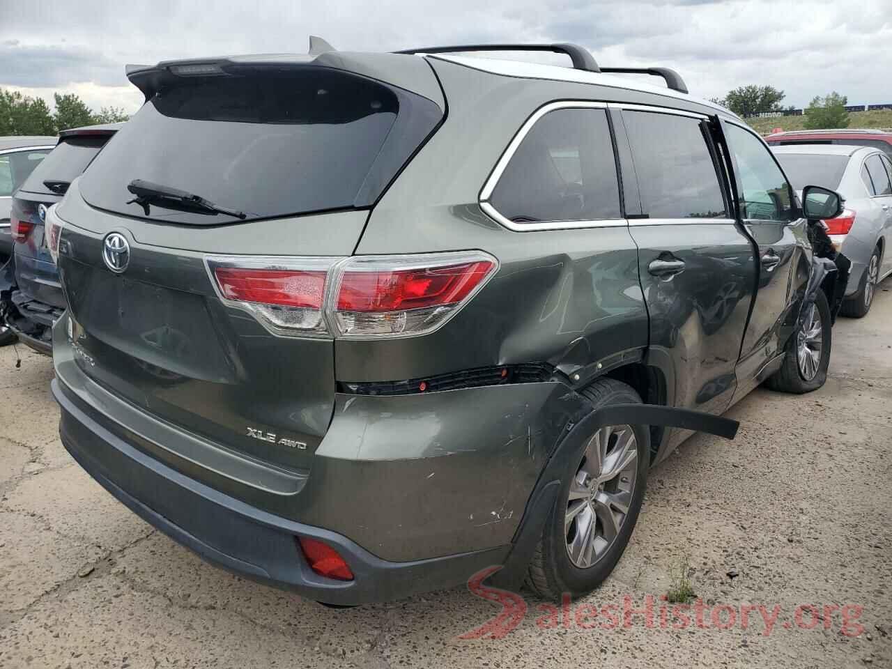 5TDJKRFH5FS208526 2015 TOYOTA HIGHLANDER