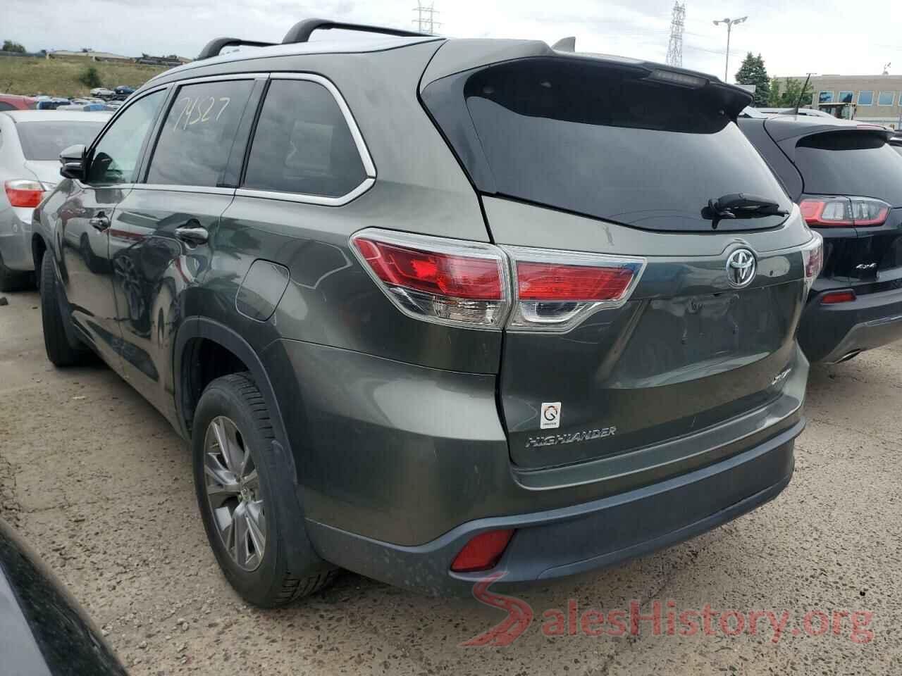 5TDJKRFH5FS208526 2015 TOYOTA HIGHLANDER