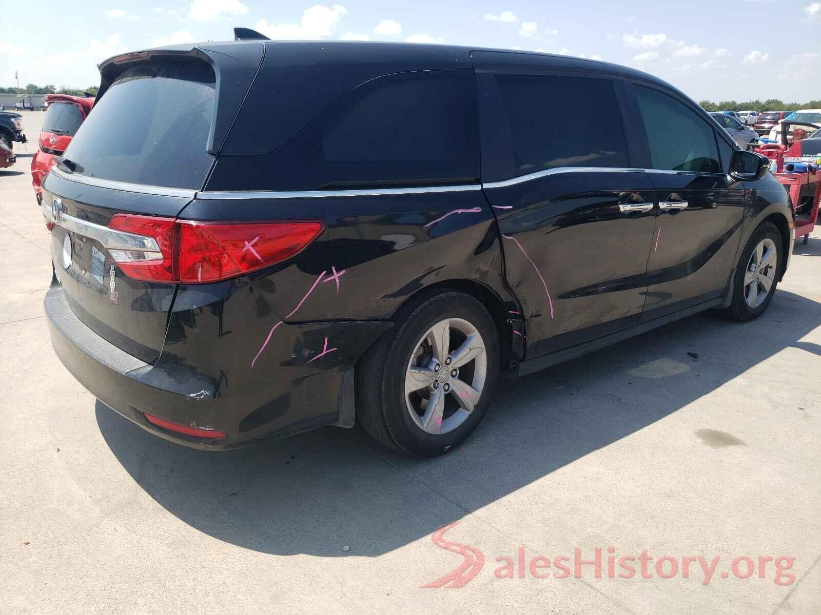 5FNRL6H5XLB011837 2020 HONDA ODYSSEY