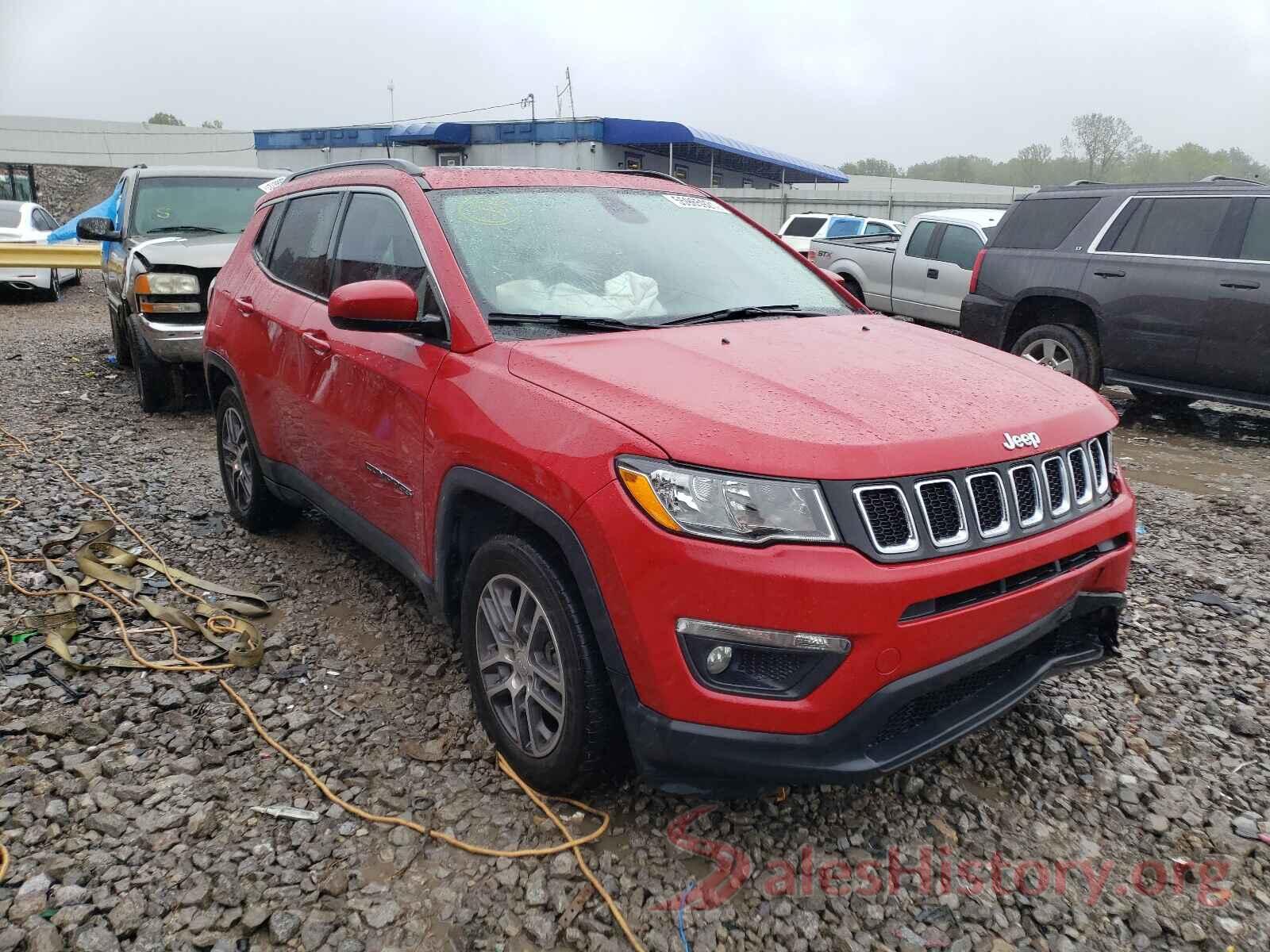 3C4NJCBBXKT616040 2019 JEEP COMPASS