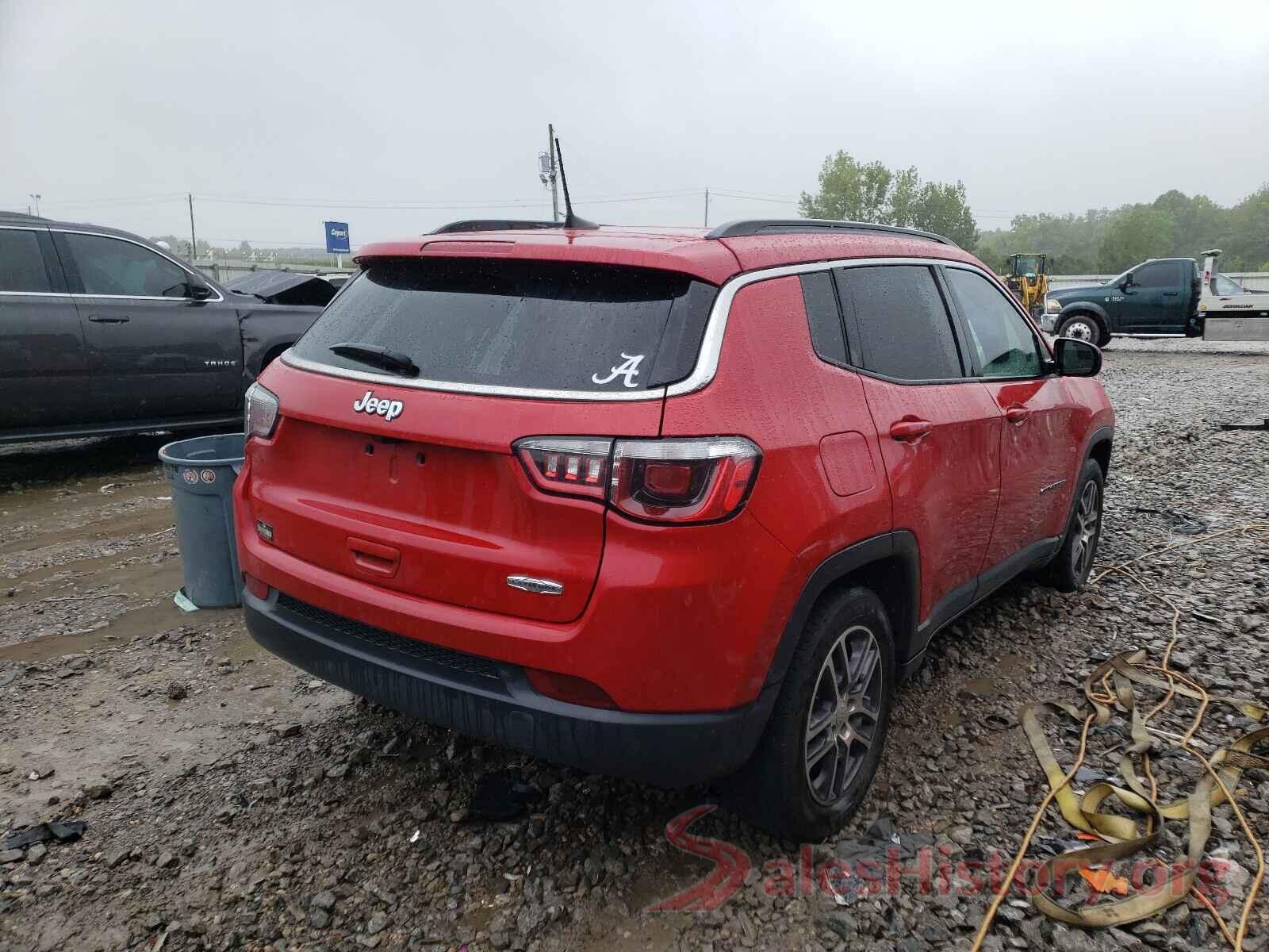 3C4NJCBBXKT616040 2019 JEEP COMPASS