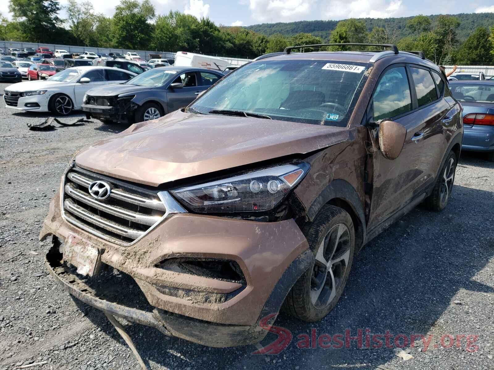 KM8J3CA2XGU210617 2016 HYUNDAI TUCSON