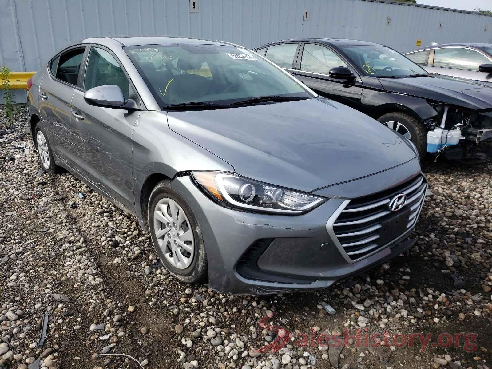 KMHD74LF6HU193775 2017 HYUNDAI ELANTRA