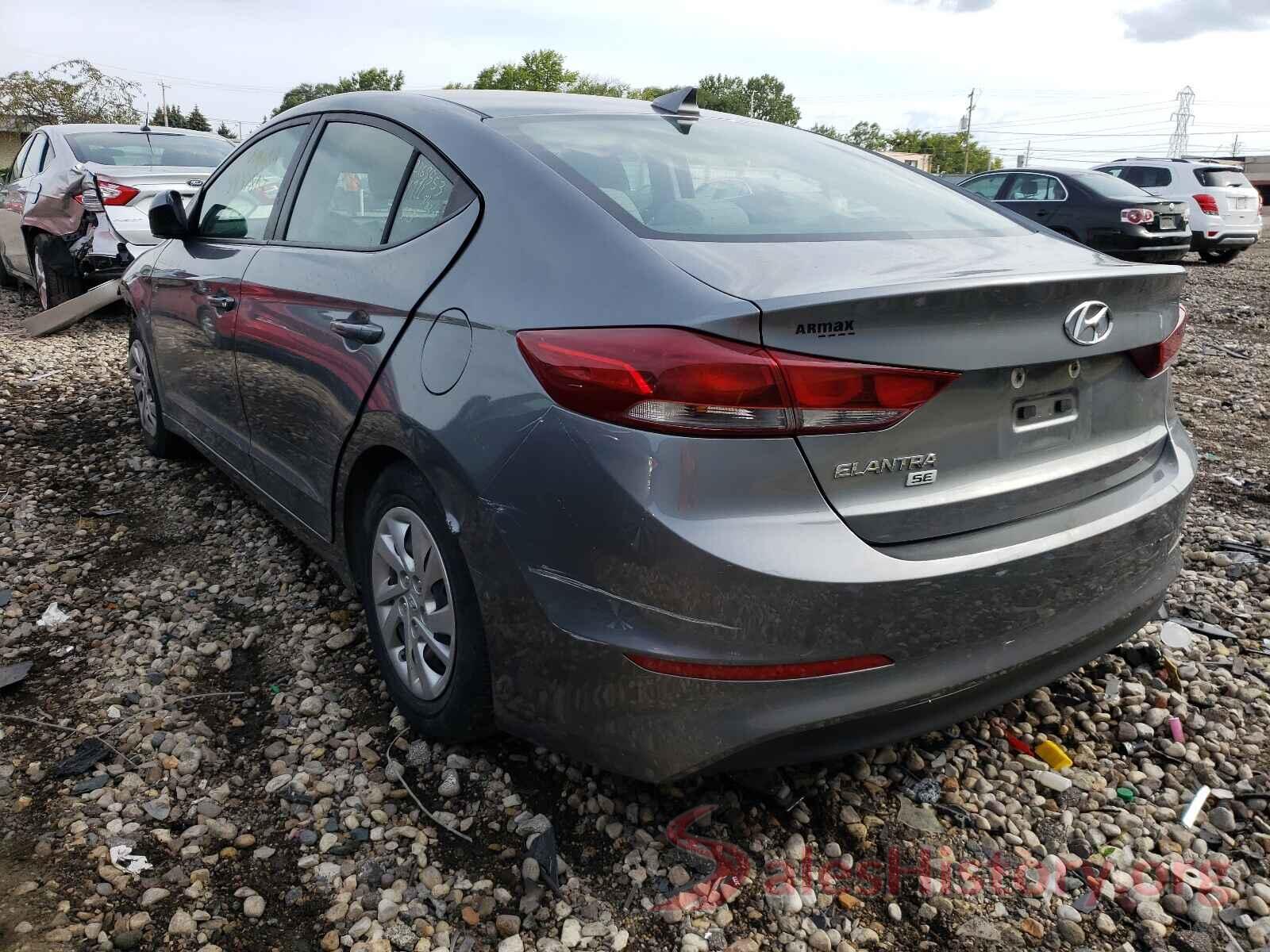 KMHD74LF6HU193775 2017 HYUNDAI ELANTRA