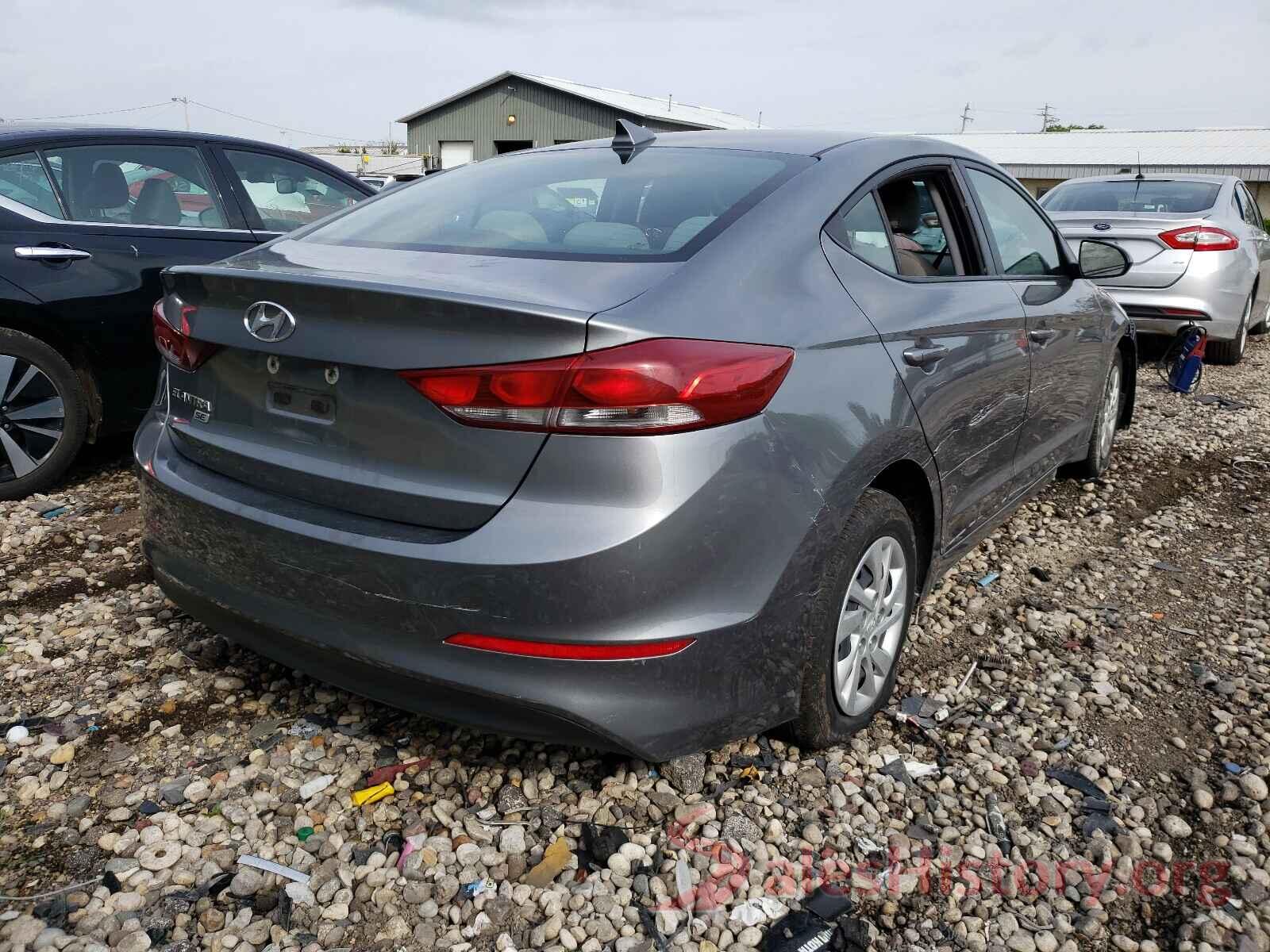 KMHD74LF6HU193775 2017 HYUNDAI ELANTRA