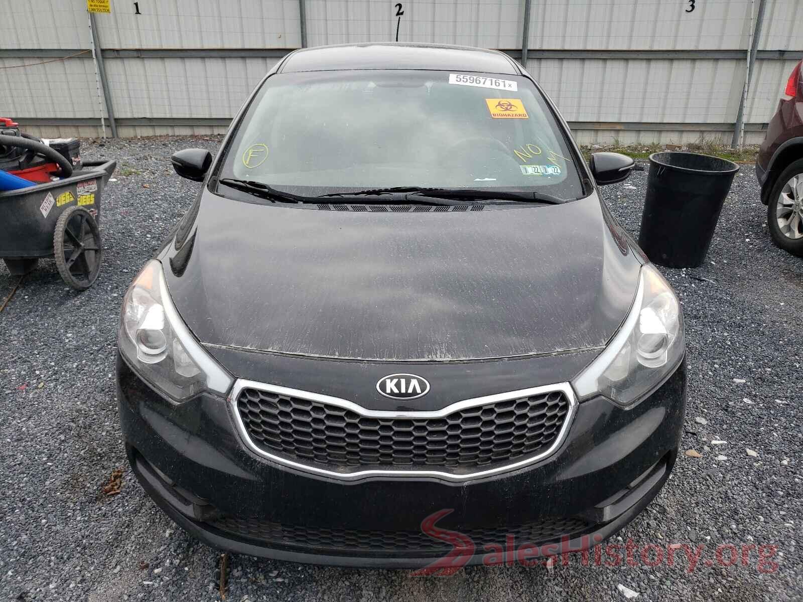 KNAFK5A86G5537004 2016 KIA FORTE