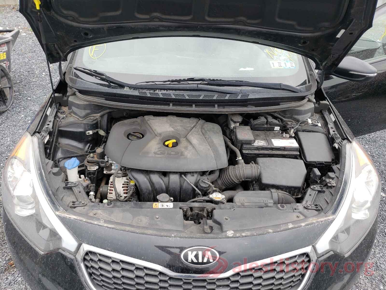 KNAFK5A86G5537004 2016 KIA FORTE