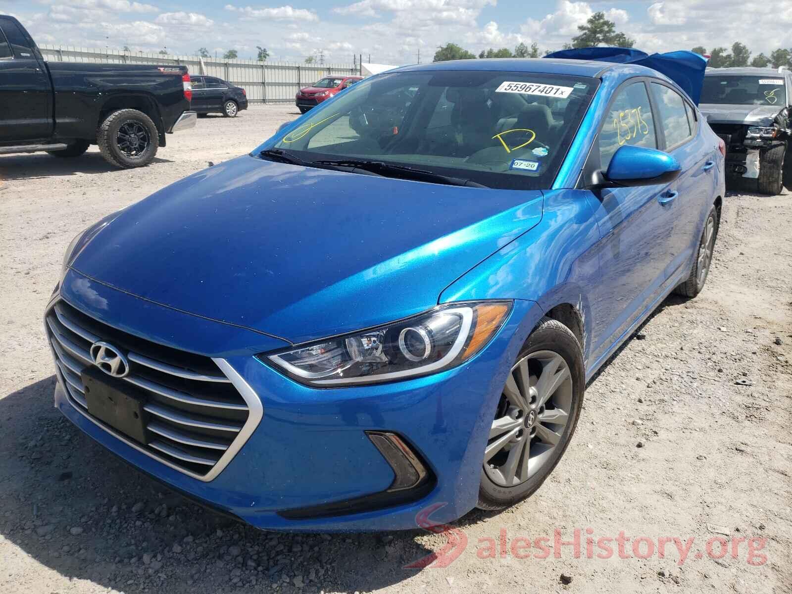 5NPD84LF8JH365631 2018 HYUNDAI ELANTRA