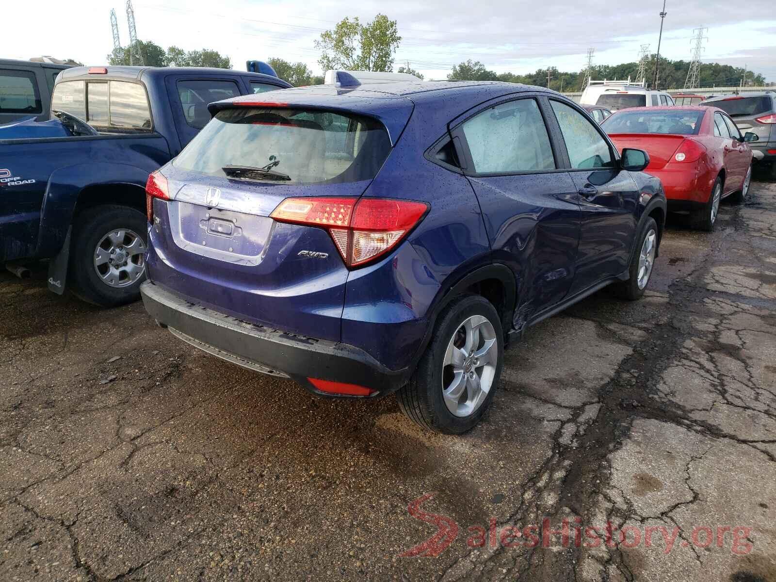 3CZRU6H34GM732615 2016 HONDA HR-V