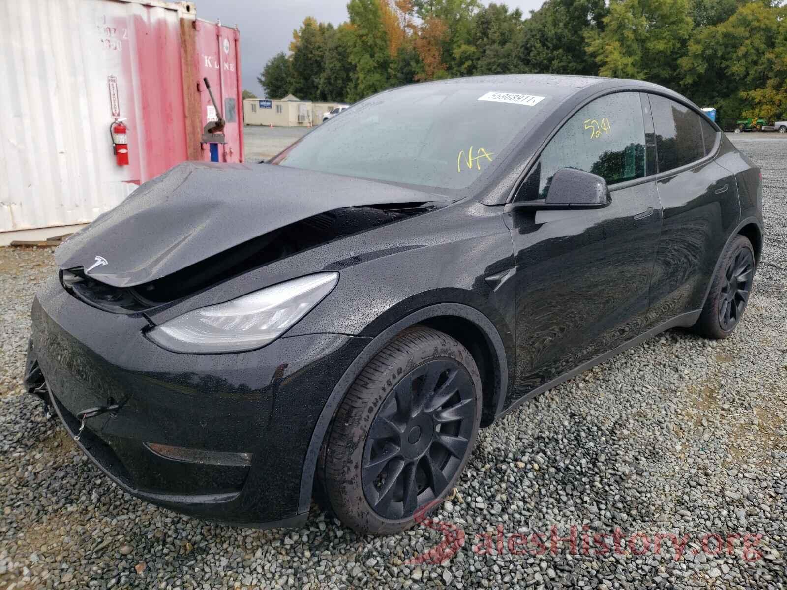 5YJYGDEE0MF107938 2021 TESLA MODEL Y