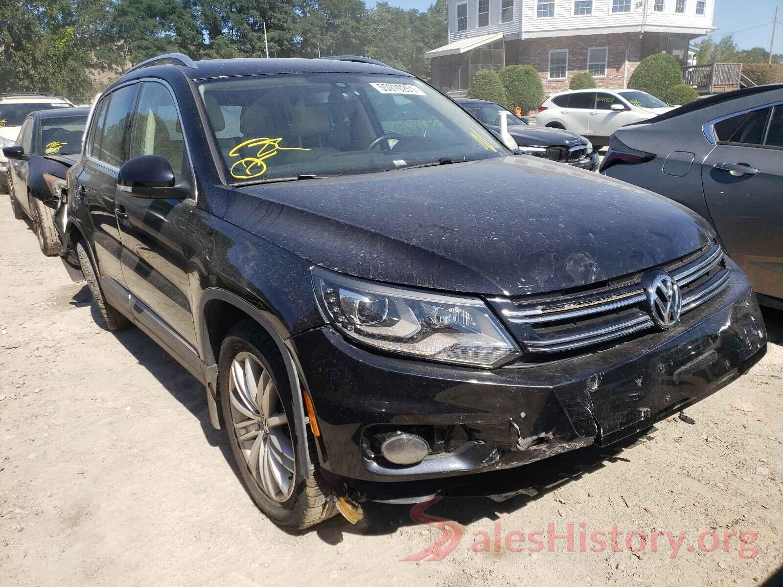 WVGBV7AX7GW519113 2016 VOLKSWAGEN TIGUAN