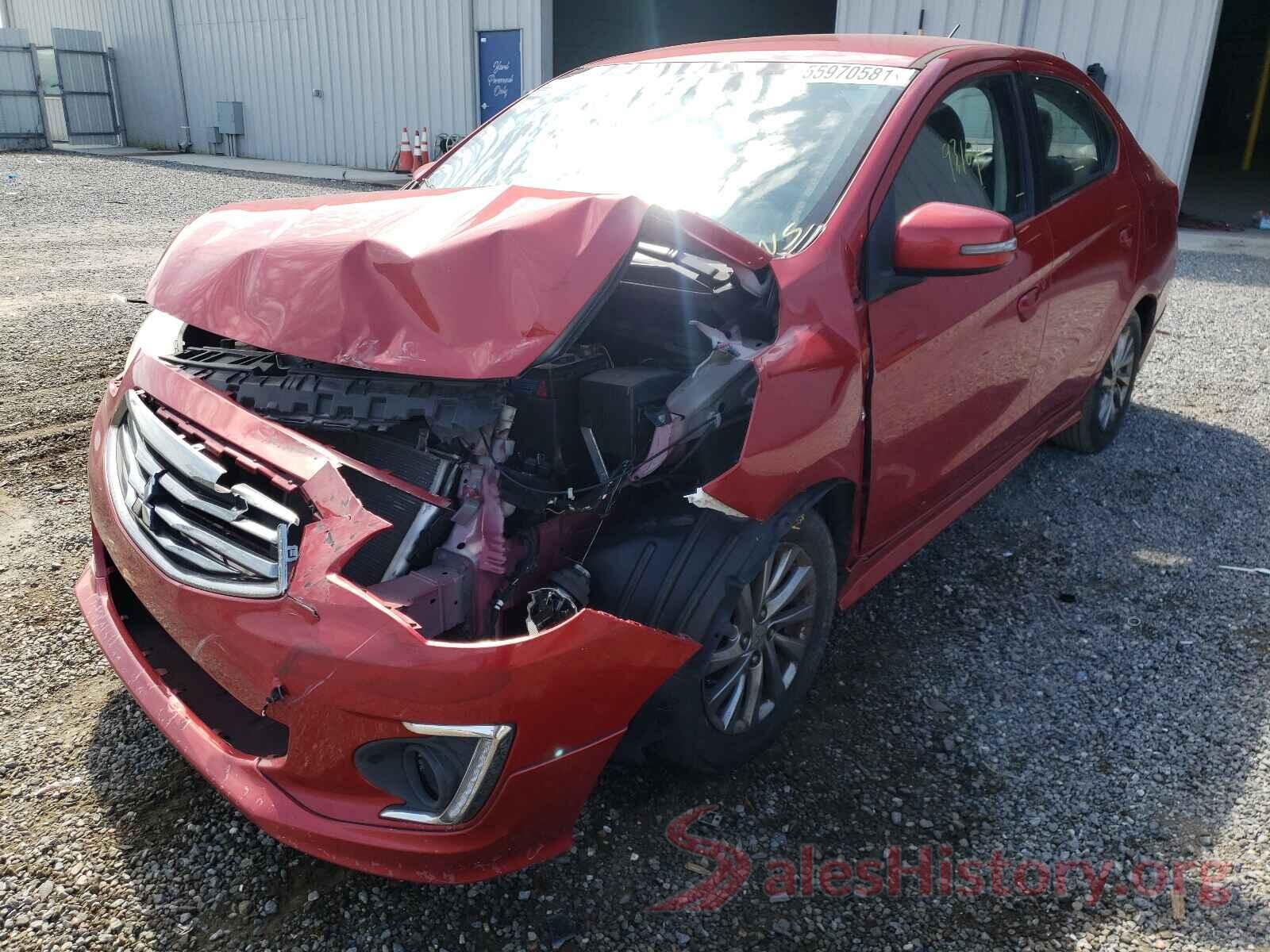 ML32F4FJ1HHF06826 2017 MITSUBISHI MIRAGE