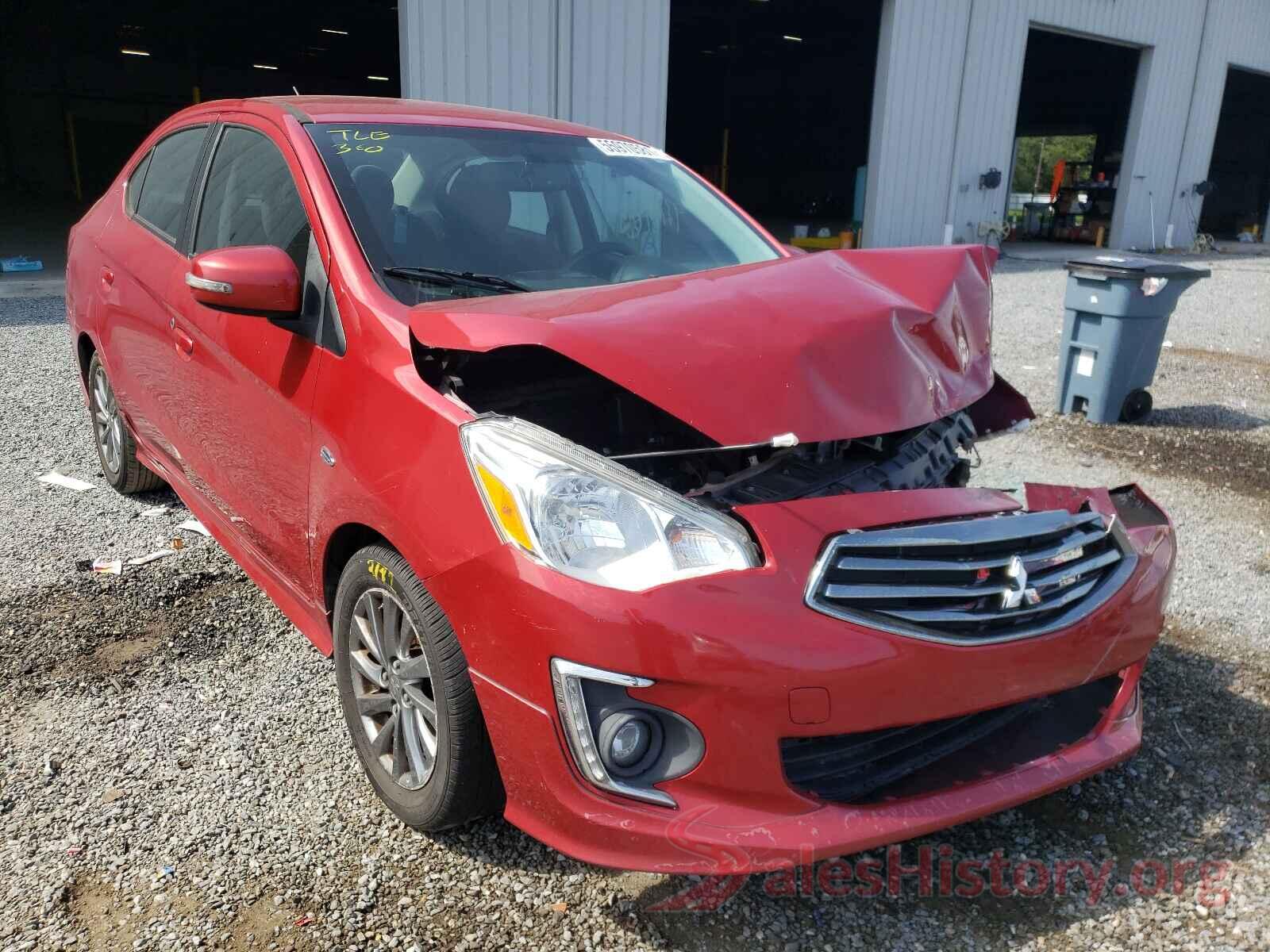 ML32F4FJ1HHF06826 2017 MITSUBISHI MIRAGE