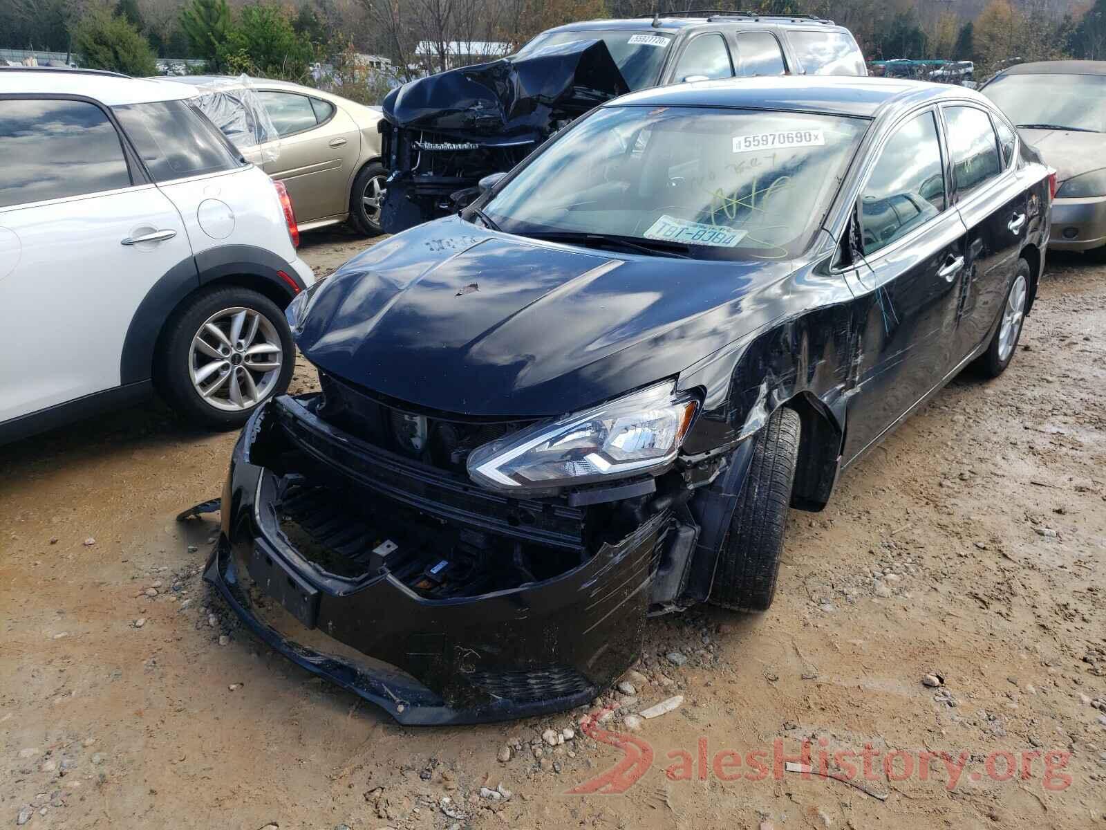 3N1AB7AP8KL603595 2019 NISSAN SENTRA