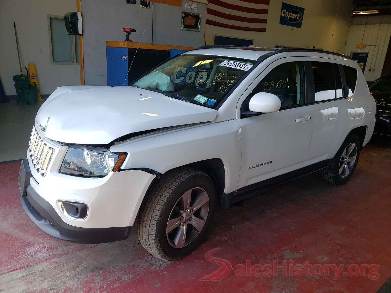 1C4NJDEBXHD137021 2017 JEEP COMPASS