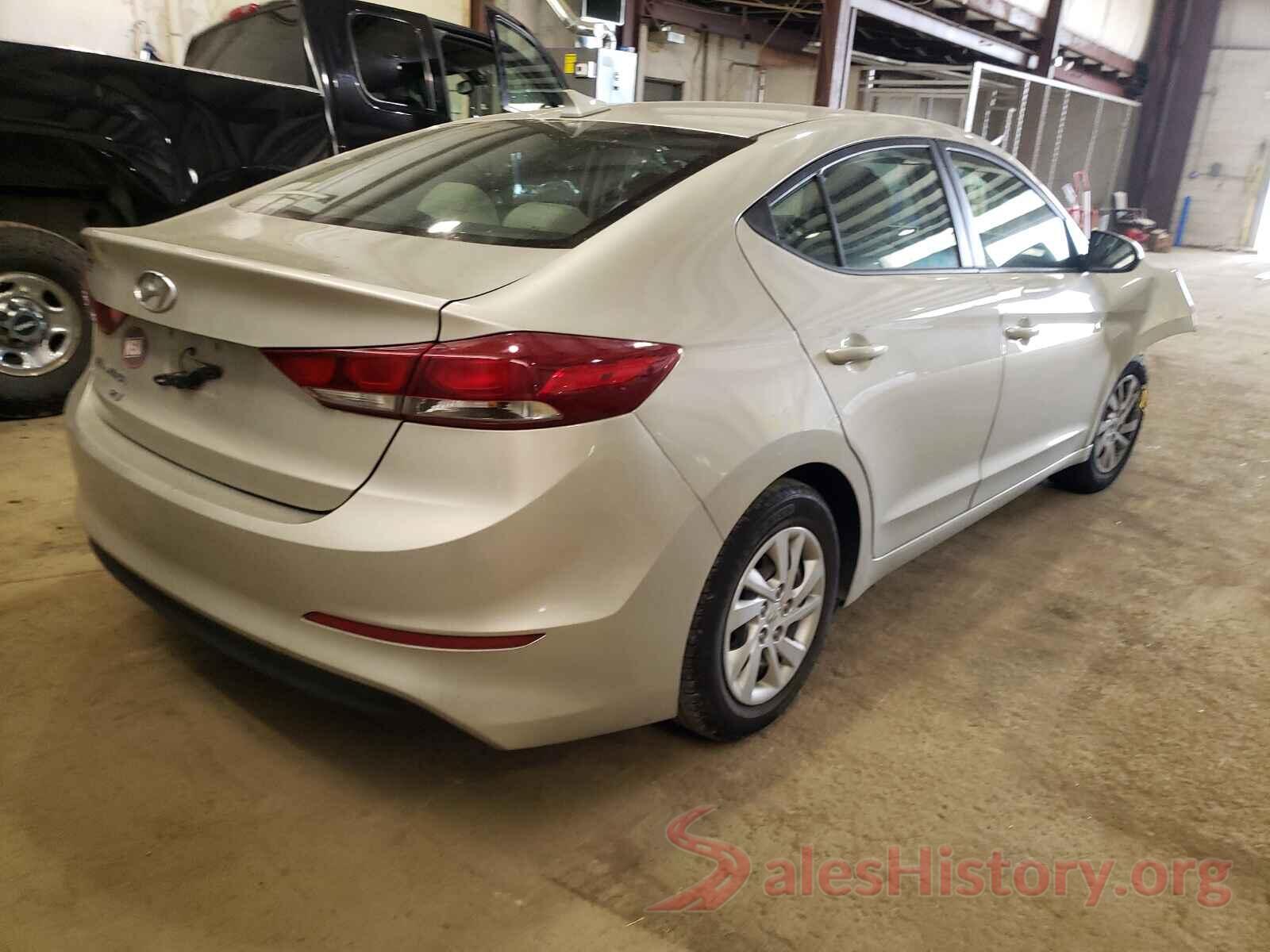 5NPD74LF7HH197381 2017 HYUNDAI ELANTRA