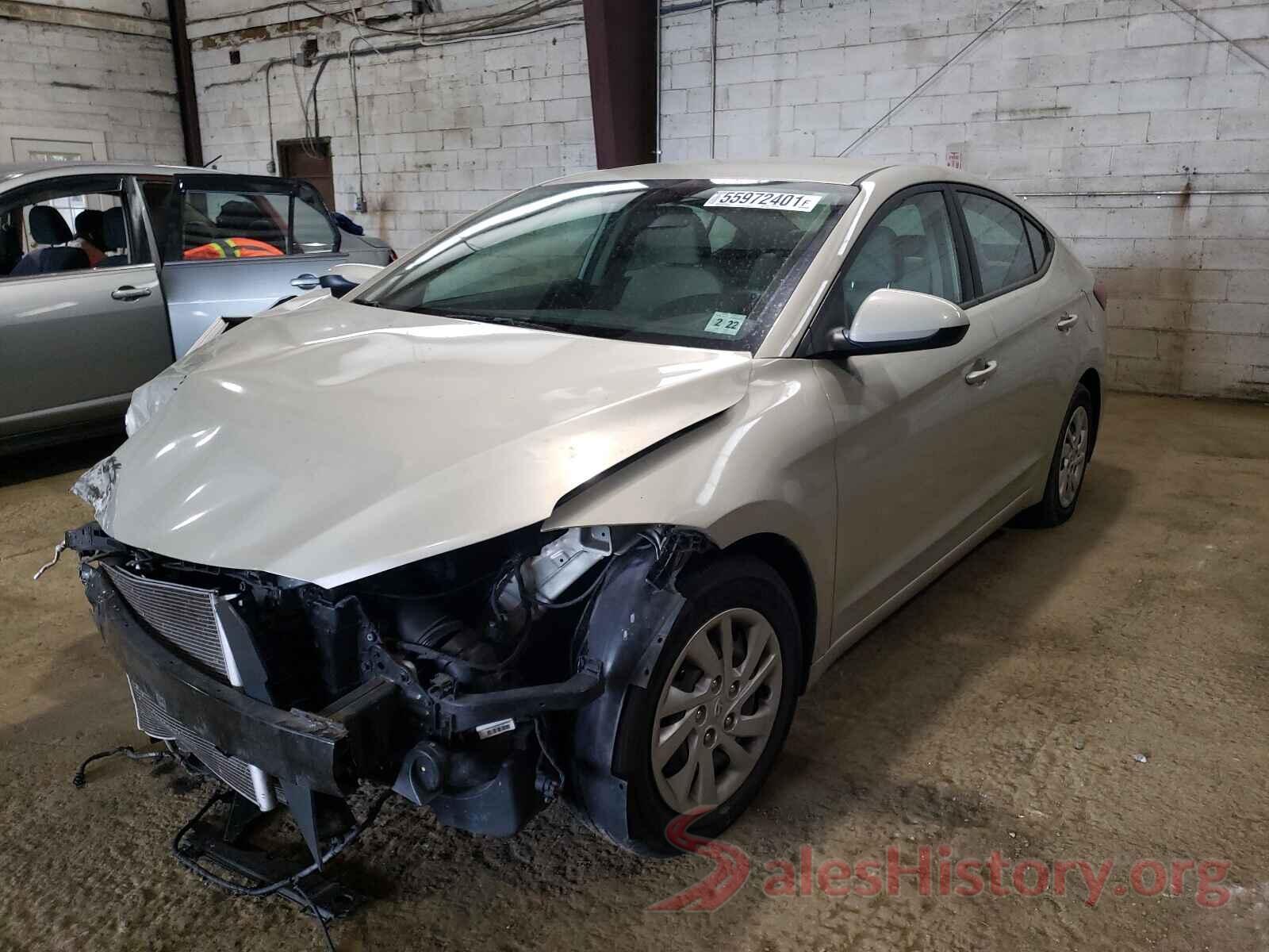 5NPD74LF7HH197381 2017 HYUNDAI ELANTRA