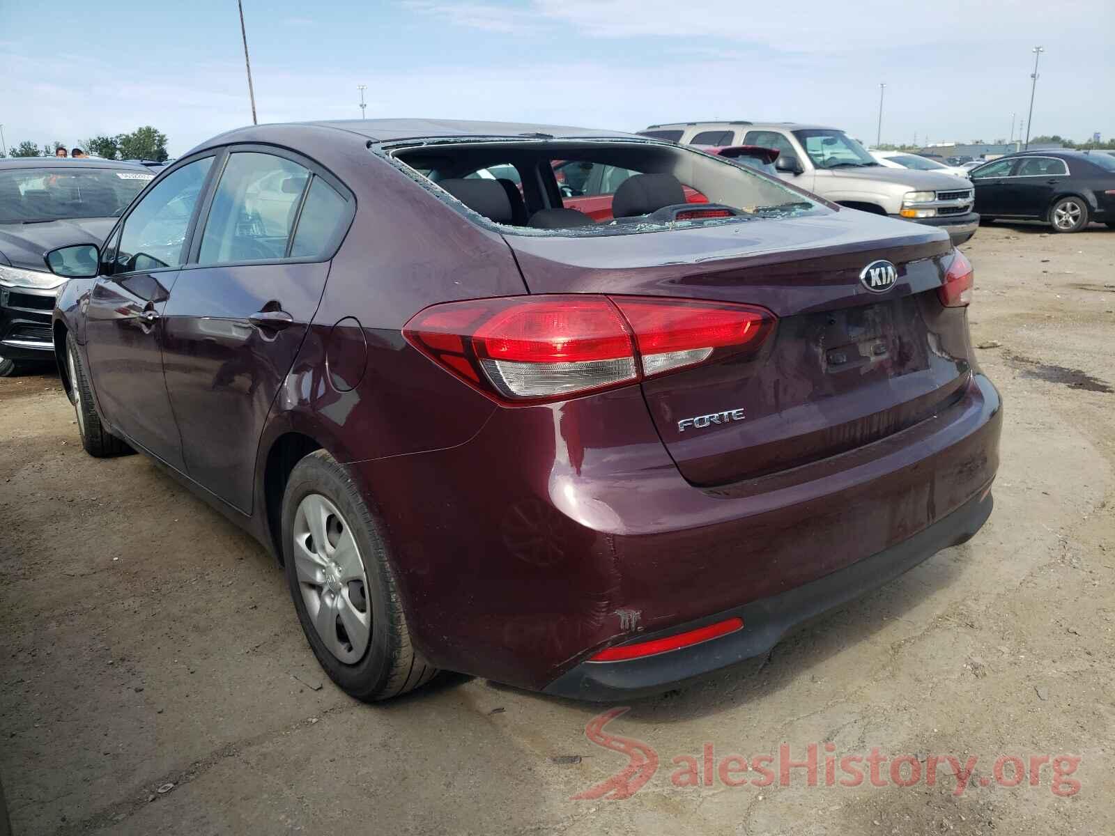 3KPFK4A76HE113686 2017 KIA FORTE