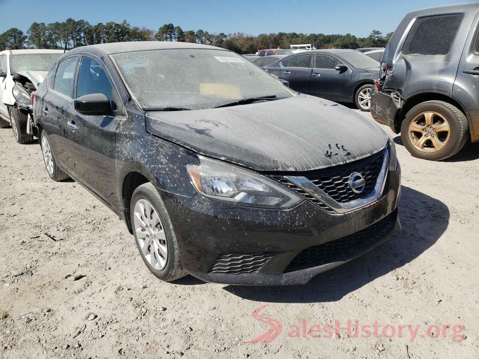 3N1AB7AP1HL641467 2017 NISSAN SENTRA