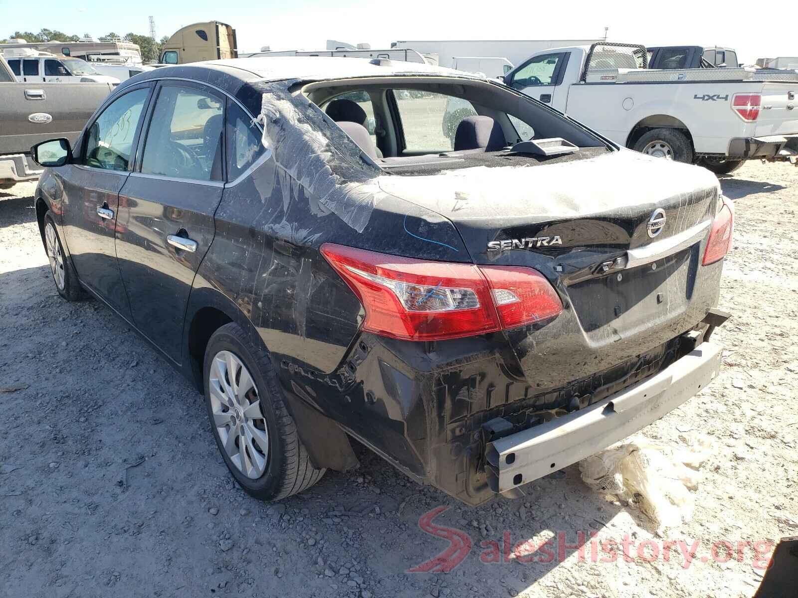 3N1AB7AP1HL641467 2017 NISSAN SENTRA