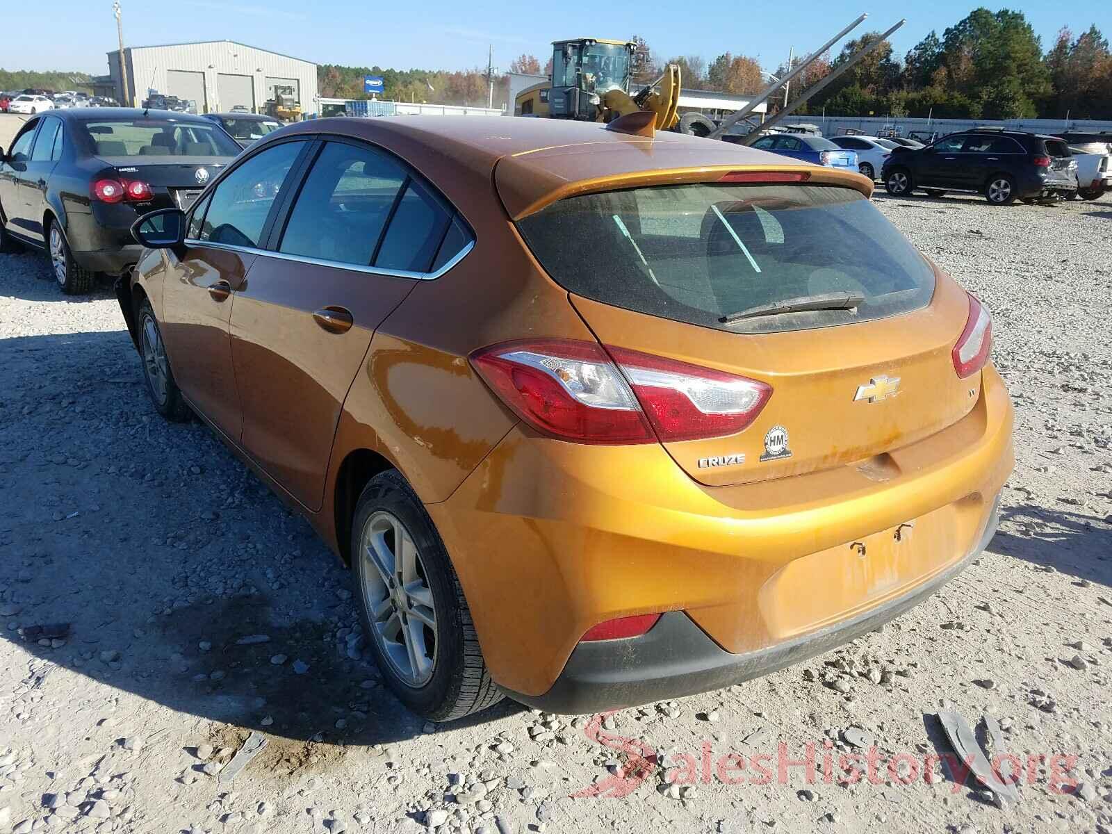 3G1BE6SMXHS581338 2017 CHEVROLET CRUZE