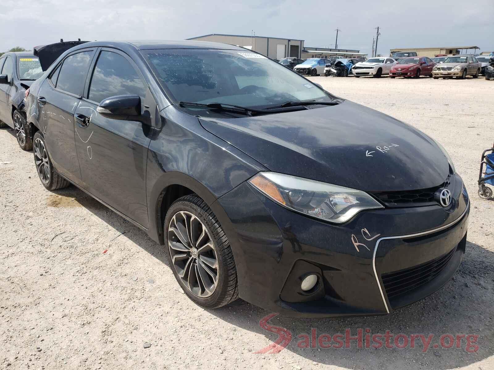 5YFBURHE9GP424312 2016 TOYOTA COROLLA