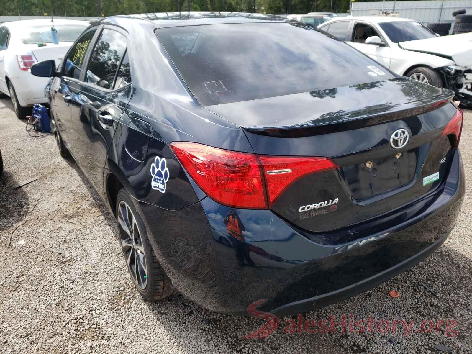 2T1BURHE7HC778749 2017 TOYOTA COROLLA