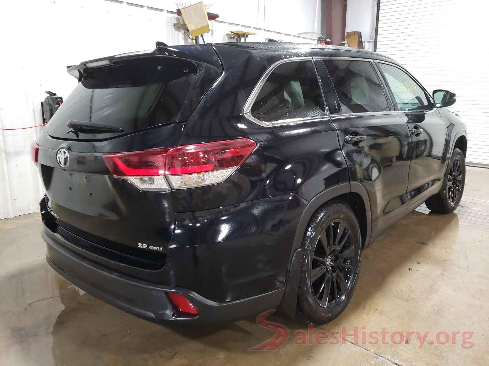 5TDJZRFHXKS625999 2019 TOYOTA HIGHLANDER