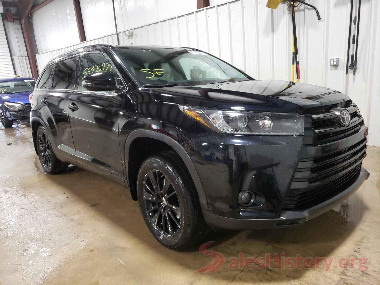 5TDJZRFHXKS625999 2019 TOYOTA HIGHLANDER