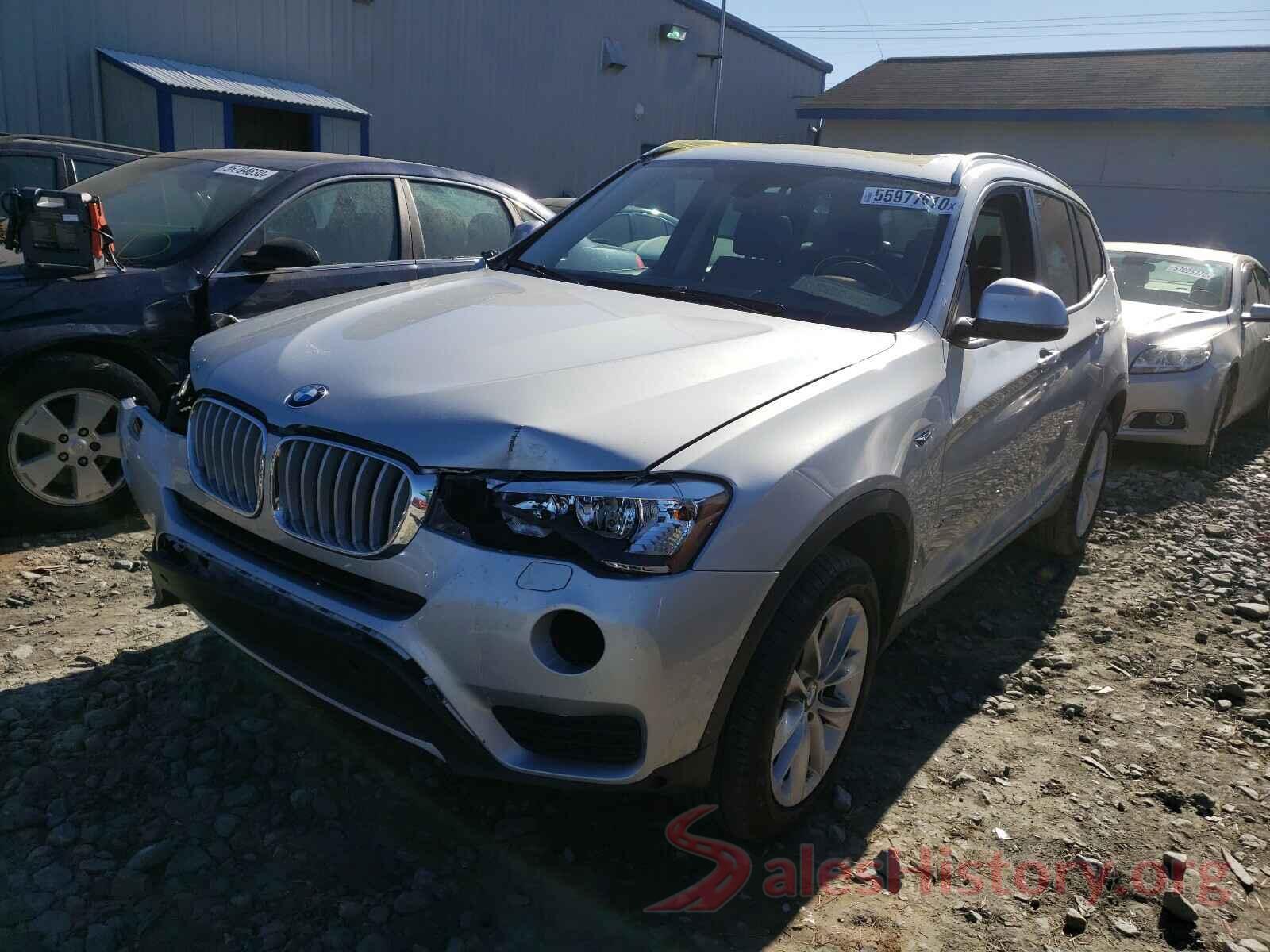 5UXWX9C59H0D97593 2017 BMW X3